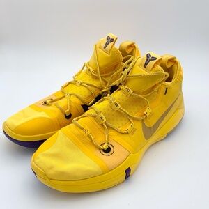 Nike Kobe AD Exodus Lakers Home Amarillo Yellow Court Purple Men 16